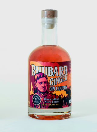 Ginger Goodwin Rhubarb Gin Liqueur - rhubarb - Misguided Spirits Craft Distillery on Vancouver Island